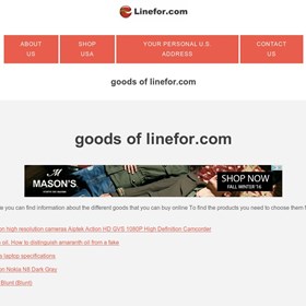 Разные: goods of linefor.com 