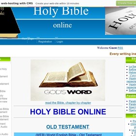 Разные: Holy Bible online